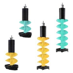 빙어 낚시용 8인치 아이스 오거 드릴 끌 결착 75cm 길이 겨울 도구