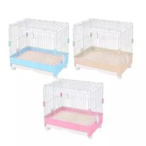 토끼 미엘펫 원터치 고급 하우스 소형 1P 소동물 철장 토끼철장 토끼하우스