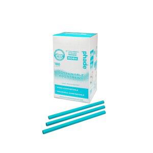 친환경 보바 빨대 180개 플라스틱프리 스트로우 생분해