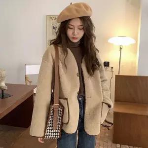 [센트럴몰]양털 자켓 디패슨 포켓 데일리