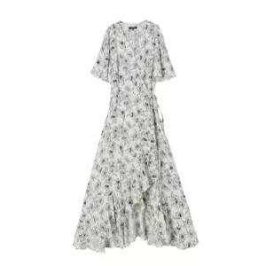 [LAP] LAP 브이넥 러플 랩원피스 AR2WO683