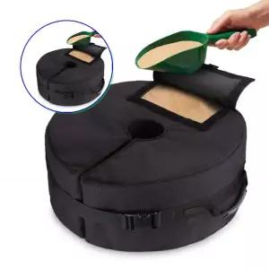 쌍문상회 지금 필요한 튼튼고정 파라솔받침대 모래용 샌드백 야외 거치용