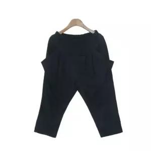 [라일리여성의류] Rly 7부 주름 배기바지 포켓 배기 반바지