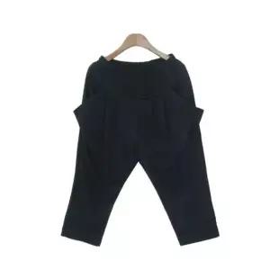 [라일리여성의류] Rly 7부 주름 배기바지 포켓 배기 반바지