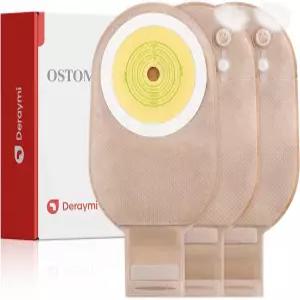 30개의 PCS 대장내시경 가방 회장내시경 스토마 케어용 배기가 포함된 원피스 장내시경 용품에 맞는