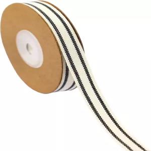 크리스마스 트리 공예 웨딩 화환 선물 포장 장식 및 DIY 핸드메이드 헤어 보우를 위한 10야드/롤 세트 면