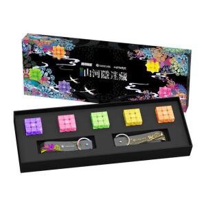 카메라 먼지제거 에어 블로워GAN330 한정판 큐브 키링 무작위 색상 미니 에그 박스