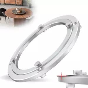 레이지 수잔 하드웨어 8인치 헤비 듀티 베어링 키트 알루미늄 합금 턴테이블 회전 서빙 식탁용 스위벨