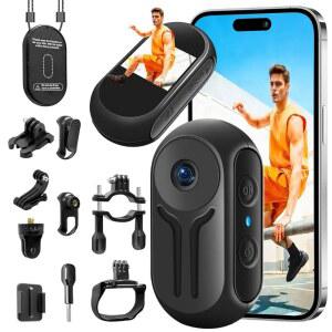 64GB 카드 스포츠 액션 카메라 자전거 마그네틱 클립이 헬멧 오토바이