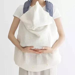 와이엠마마 아기띠블랭킷 유모차 고정 사계절 다용도 후드블랭킷