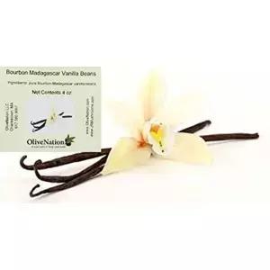 마다카르 바닐라 빈 포드 - 베이킹을 위한 전체 버번-마다카르 원두 요리 비 GMO 코셔 등급 A 1/4 파운드