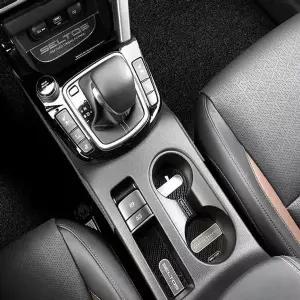 [골드스마일]자동차 컵홀더 카본 튜닝 스티커 인테리어 셀토스 자동차튜닝밴드