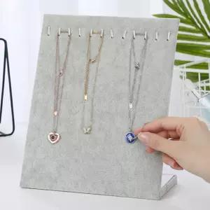 기울린 키링진열대 머리띠정리대 머리띠보관함 목걸이거치대 12구