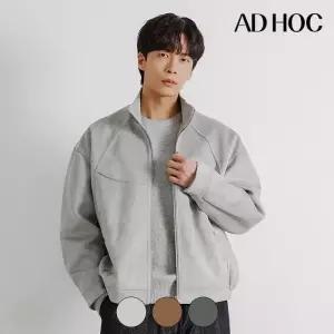 [애드호크]남성 스웨이드 아웃포켓 바이커 자켓HAAUJ14-1_IC