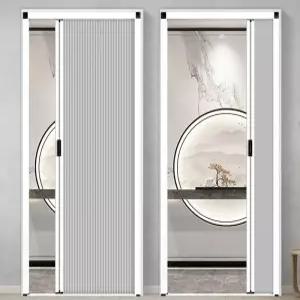 자바라 간이문 접이식 도어 폴딩 칸막이 파티션 슬라이딩 우풍차단