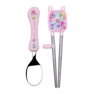 프린세스 캐치티니핑 스푼 진공젓가락 세트 184244