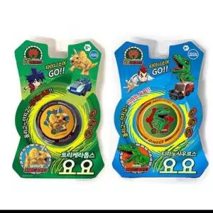 랜덤 트리케라톱스 공룡메카드 공룡메카드요요 요요 티라노사우르스 1개