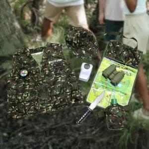 직업체험교구 군인 역할놀이 의상n소품 세트 간접체험놀이 코스프레의상