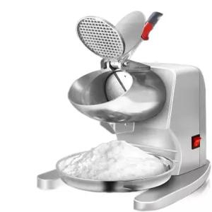 빙삭기 빙수기계 가정용 팥빙수 업소용 오렌지 연속 제빙기 얼음 분쇄기