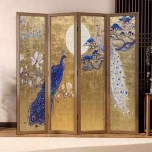 인테리어 병풍 파티션 심플 식 6도어 돌잔치 일식 라운딩 가게 주방 유니크