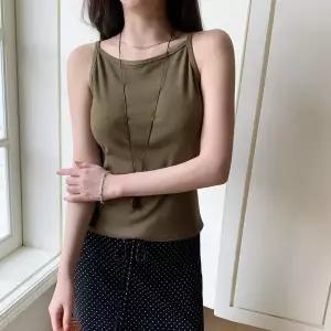 [신세계라이브쇼핑][옷자락] 여자 편안한 데일리 보트넥 슬림 나시