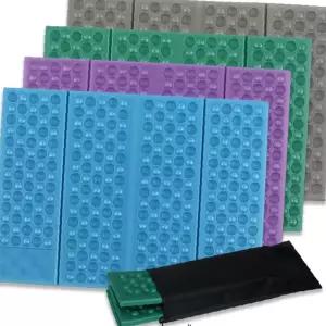 국산 4단 접이식 등산 방석 휴대용 캠핑 매트 야외 방석 깔개