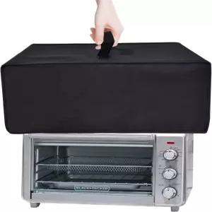 NUENSS-ROR 토스터 오븐 커버 헤비 듀티 내열 방진 방수 케이스 블랙 앤 데커 크리스프 N 베이크