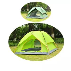 어디서나 자유롭게 설치하는 원터치 텐트 X 2개입 편리한 간이 나들이 캠핑용 편한 용품 소품 한강