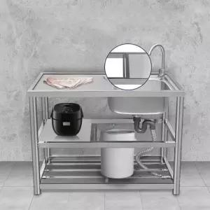 개수대 실험실 스텐 싱크대 스테인리스 세면대 대형 주방 연구실 식당용싱크대 싱크볼 간이