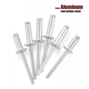 리벳못 리베트 550ps M2m24m3m32m4m5m6m64 GB12618 알루미늄 돔 라운드 팝 오픈 중공 코어 블라인드 드로퍼