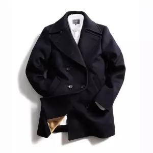 해군 코트 피코트 다크네이비 숏코트 남성 울 미군 빅사이즈 독일군 반코트 M 170