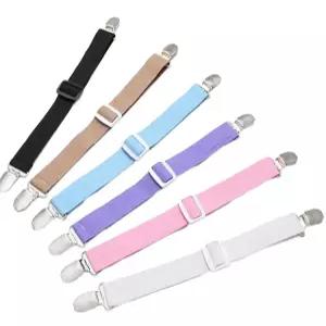 소매 집게 클립 밴드 멜빵 스트랩 흘러내림방지 고정끈