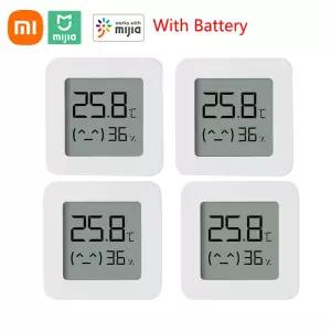 온습도시계 XIAOMI 온도계 2mijia 전기 블루투스 무선 스마트 습도계 온도 MI Mijia Home APP