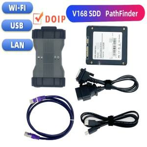 JLR 와이파이 DoiP VCI V168 SDD 패스파인더 인터페이스 재규어 랜드로버 2005년부터 2023년까지 프로그래