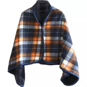 다온나들  무릎담요 캠핑 수험생 망토 차량 여행 사무실 카페 블랭킷 똑딱이 극세사 차박 입는