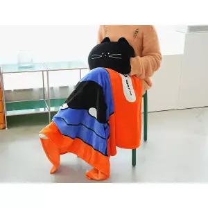 다온나들  캐릭터 차량 카페 냥냥 차박 사무실 소파 무릎담요 수험생 여행 캠핑 담요