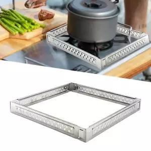 강염스토브 캠핑 버너 가스 스토브 바람막이 프로판 방풍 커버 스틸