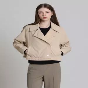 [르샵][르샵(LeShop)] 투버튼 숏 바바리형 자켓 (택가격 179000원)