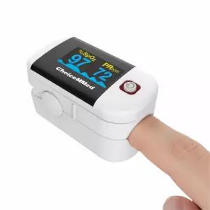 의료기기 휴대용 산소포화도 측정기 가정용 C22 옥시미터 체크기 파우치 포함