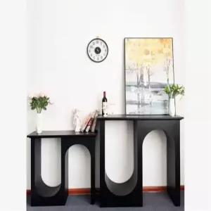 현관 콘솔테이블 프렌치 화이트 미니 화장대 장식장 모던 수납장 복도 서랍