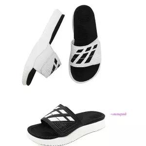 슬리퍼 남여 키높이 남자 사무실 공용 빅사이즈 남성 고등 쿠셔닝 커플 학생 라텍스 찍찍이 기능성wxy