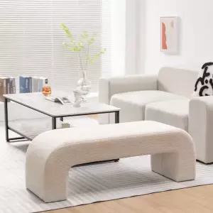 사이드 긴 매장 소파