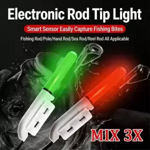 집어등 볼락 갈치 전자 낚시 라이트 스틱 벨 발광 플로트 LED CR425배터리 USB 충전 물고기 물림 경보