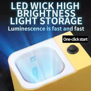 집어등 볼락 갈치 노랑 검정 핑크 발광 UV 지그 낚시 미끼 조명 플래시 축전기 LED 컵 오징어 라이트