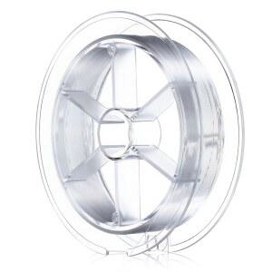 328피트 투명 낚싯줄 와이어, 강한 와이어 보이지 않는 나일론 실, 모노필라멘트 낚싯줄, 공예품 제작 및 걸이를 위한 강력한