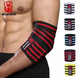 팔꿈치보호대 팔굽치 엘보 보호대 WOSWEIR-Elbow Pad Protection Professional Gym Fitness Equipment Weig