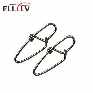 핀도래 100개 스틸 바닷물 낚시 핀 다이아몬드 보험 스냅 장비 커넥터