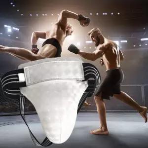 낭심보호대 그로인가드 파울컵 남성 복부 사타구니 보호대 복싱 훈련 무에타이 스포츠 체육관 운동용