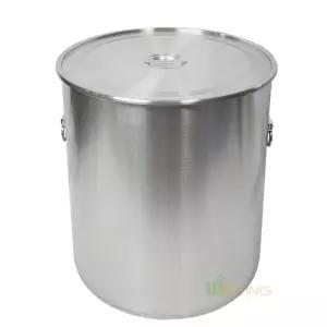 스텐 위생통 수거통 40갈론 업소용 152 호 고급 재질 L 스테인리스 식깡 급식소 물통