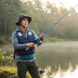 스핀캐스트 낚싯대 세트 민물 루어 낚시 입문용 풀세트 채비 포함